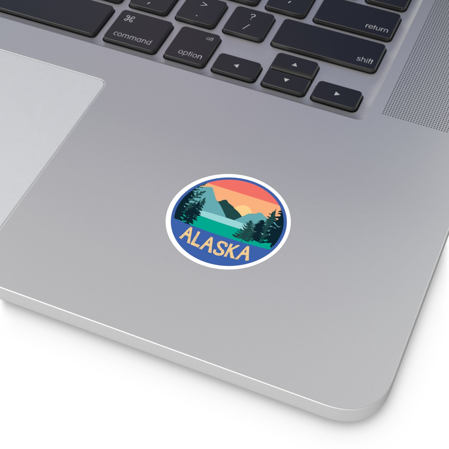 Alaska Lake Sticker
