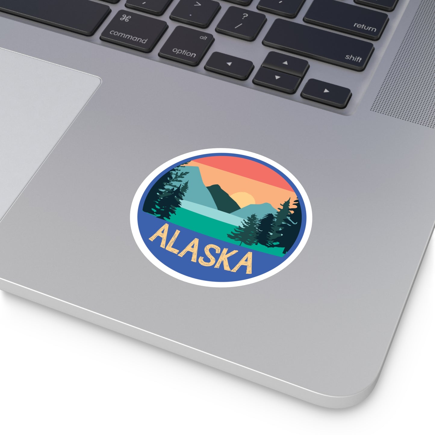 Alaska Lake Sticker