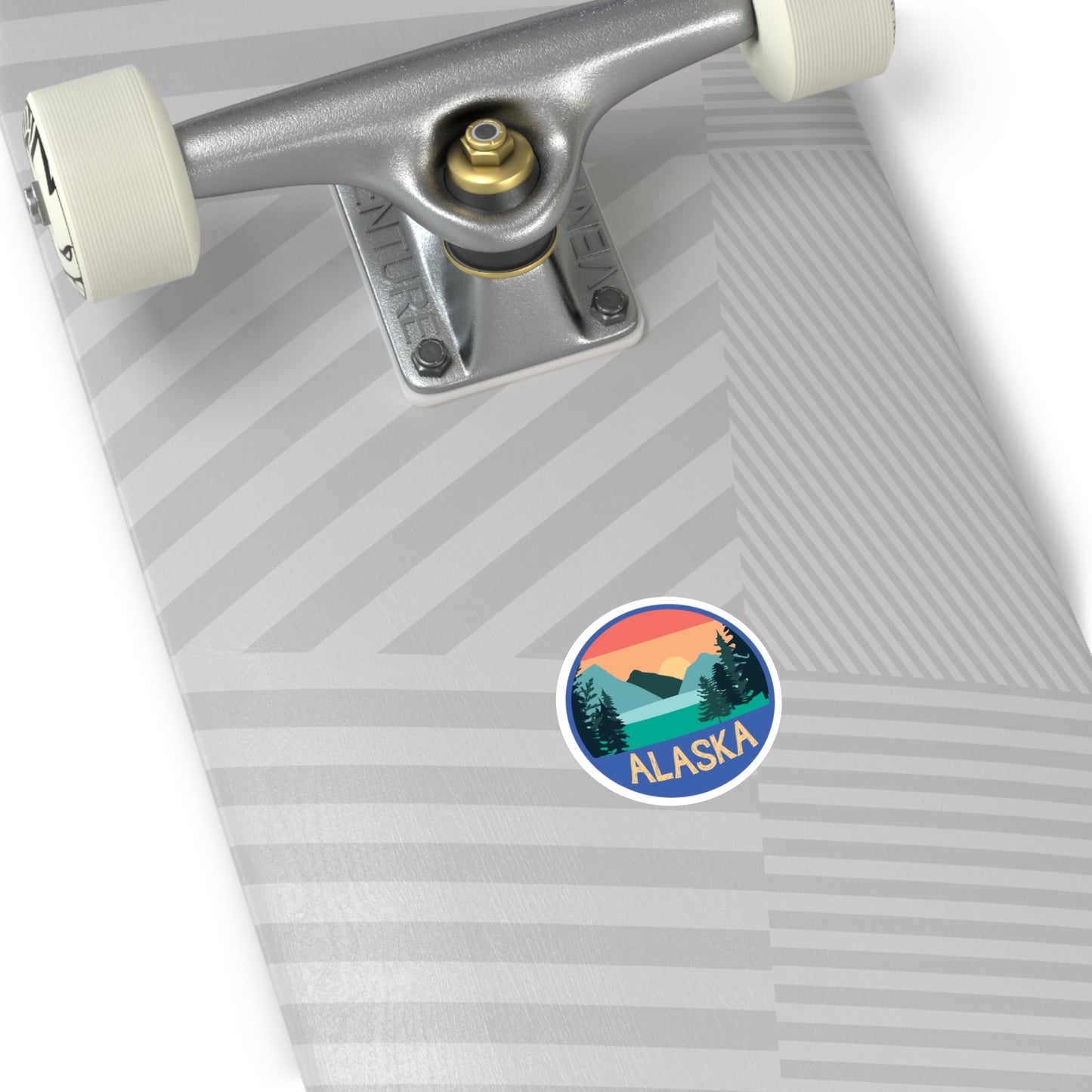 Alaska Lake Sticker
