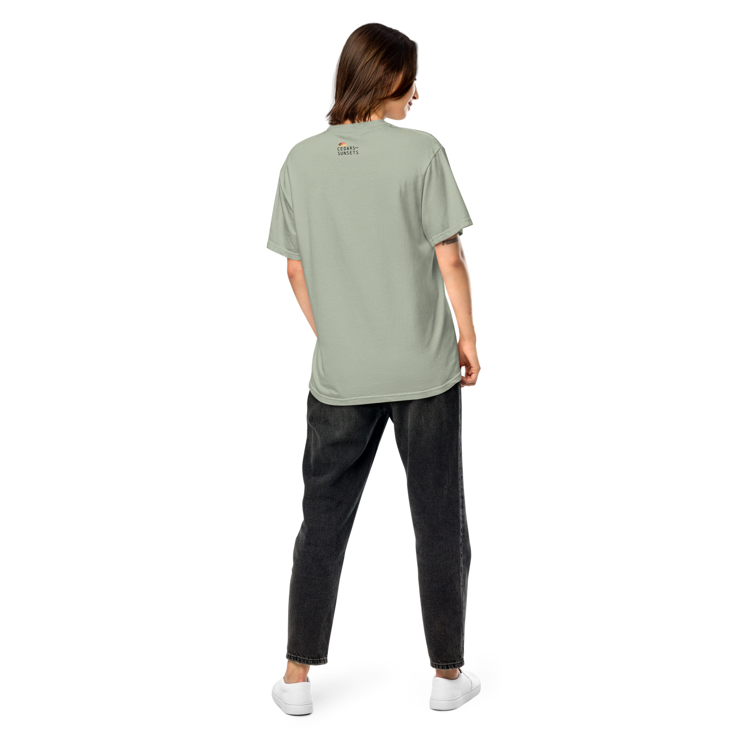 Unisex garment-dyed heavyweight t-shirt