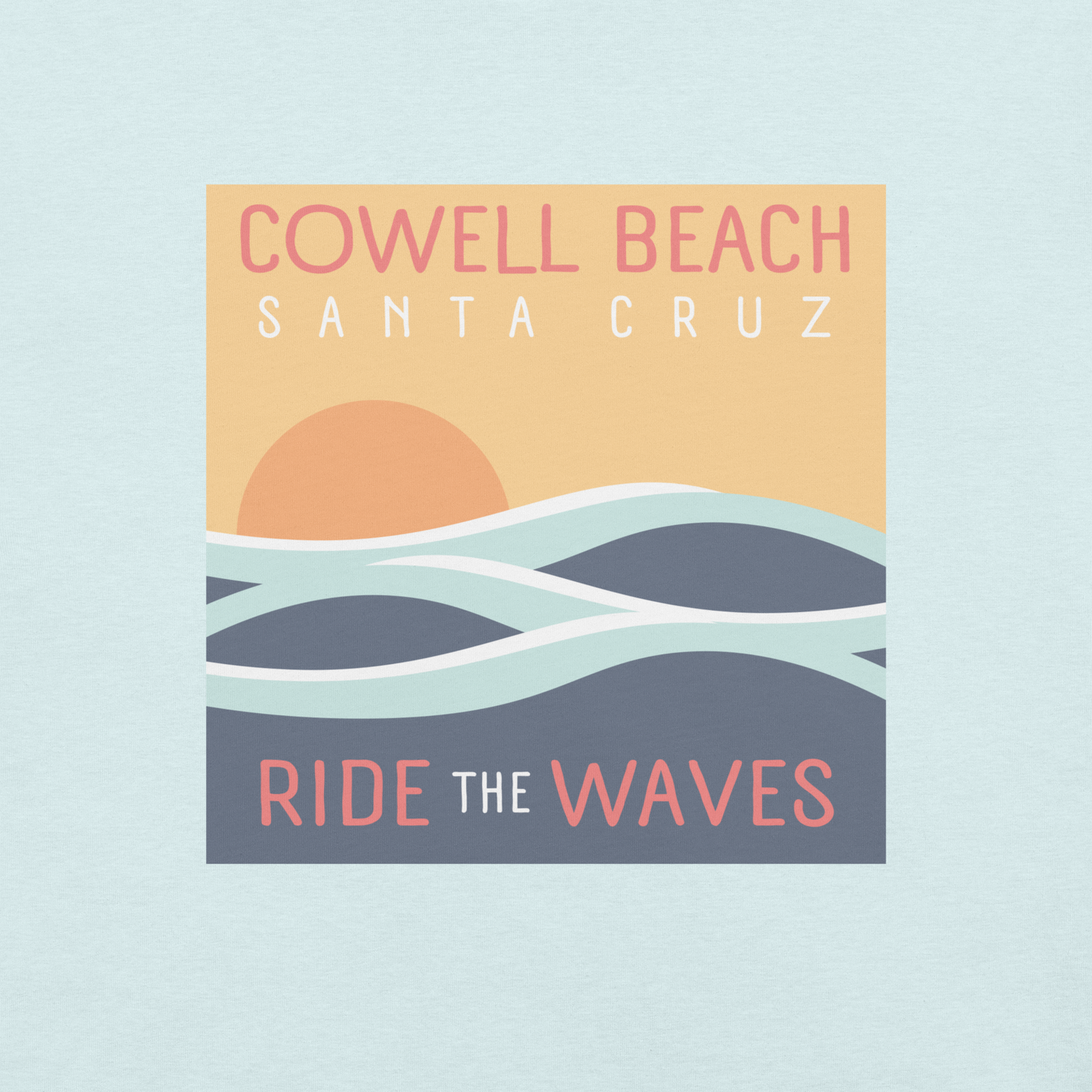 Cowell Beach Unisex Graphic Tee