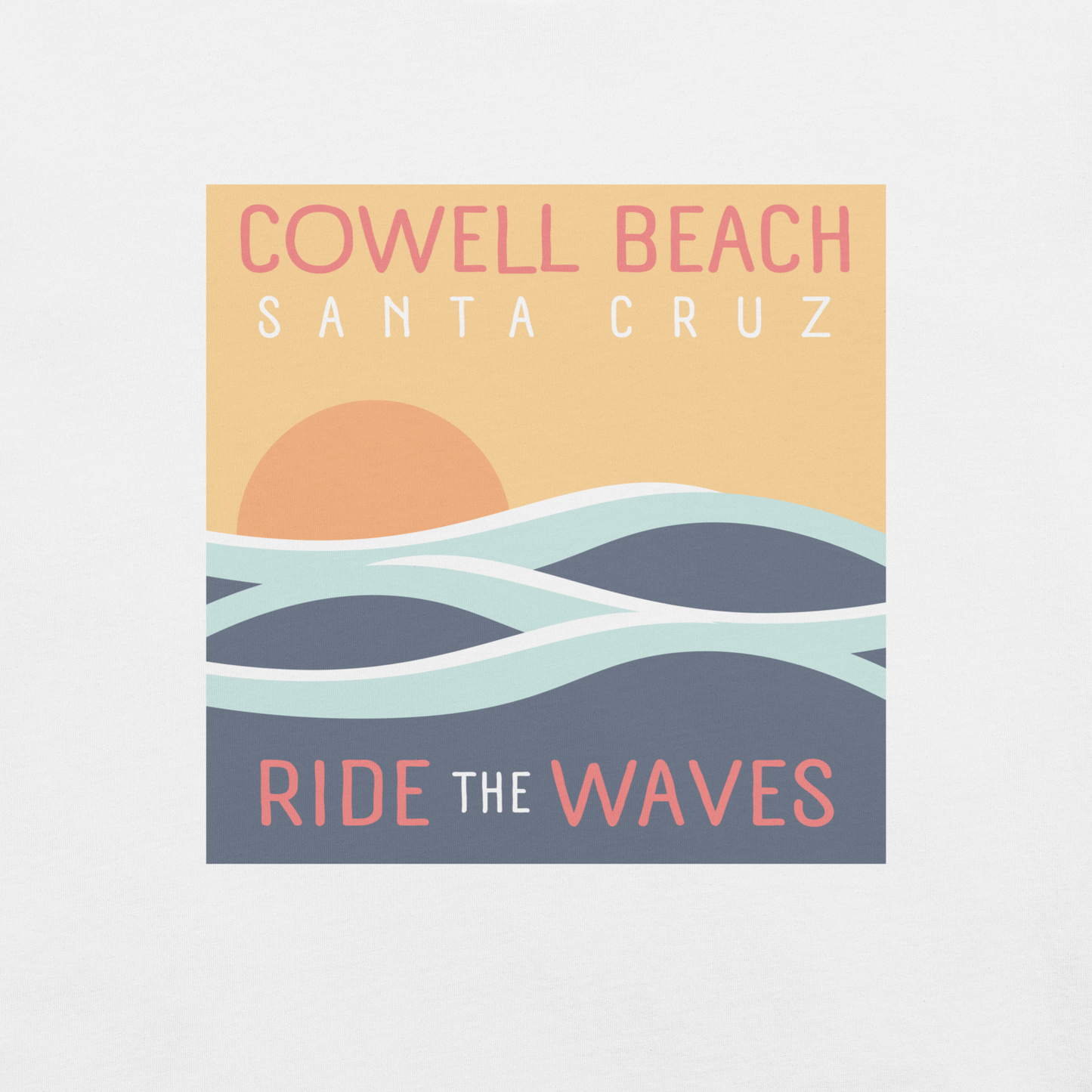 Cowell Beach Unisex Graphic Tee