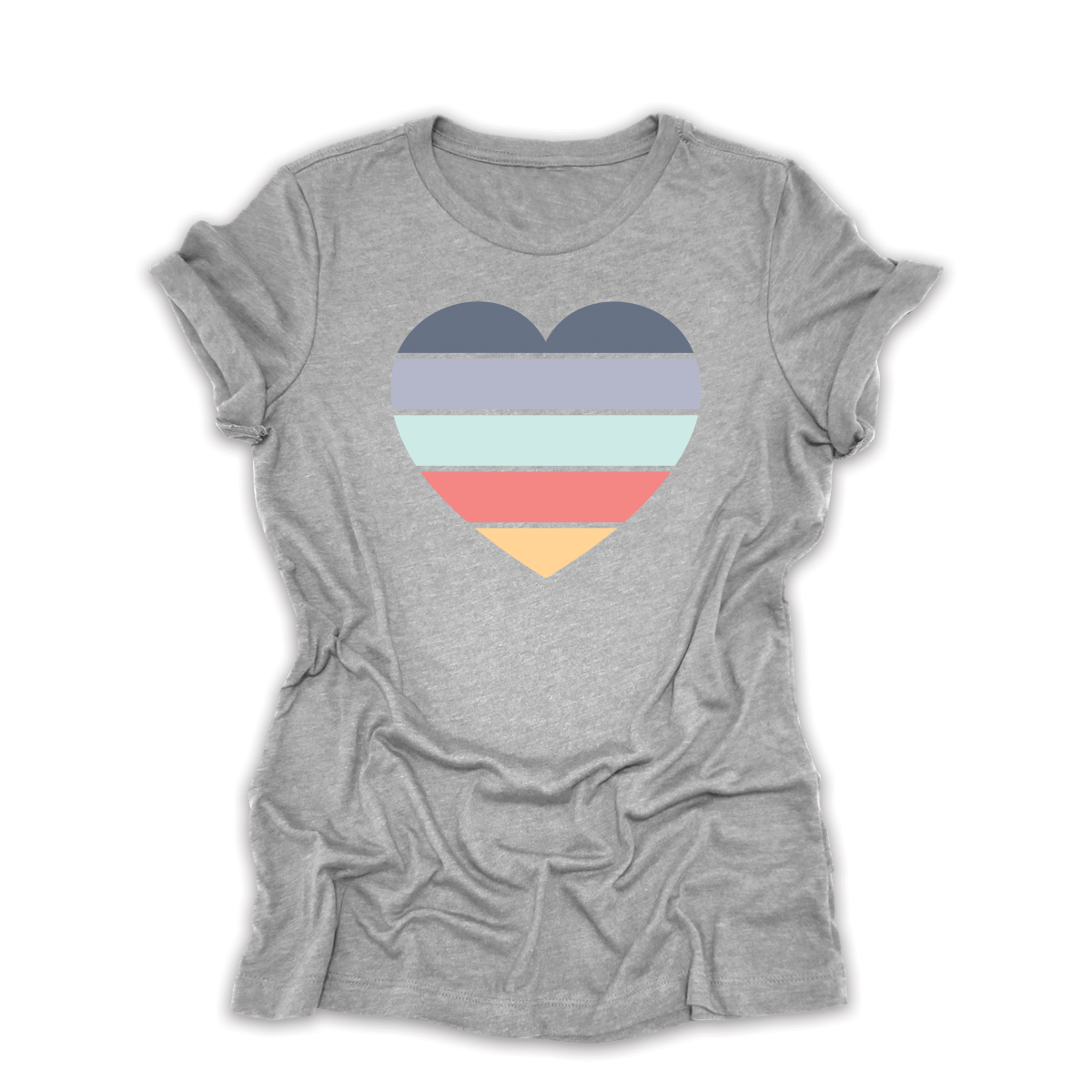 Sunset Heart Women's Relaxed T-Shirt