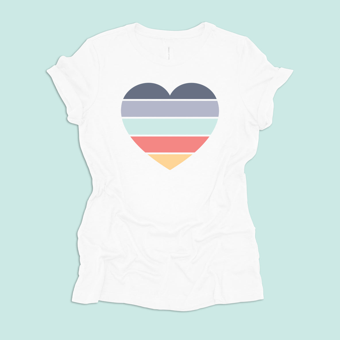 Sunset Heart Women's Relaxed T-Shirt