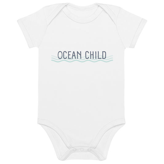 Ocean Child Organic cotton baby bodysuit