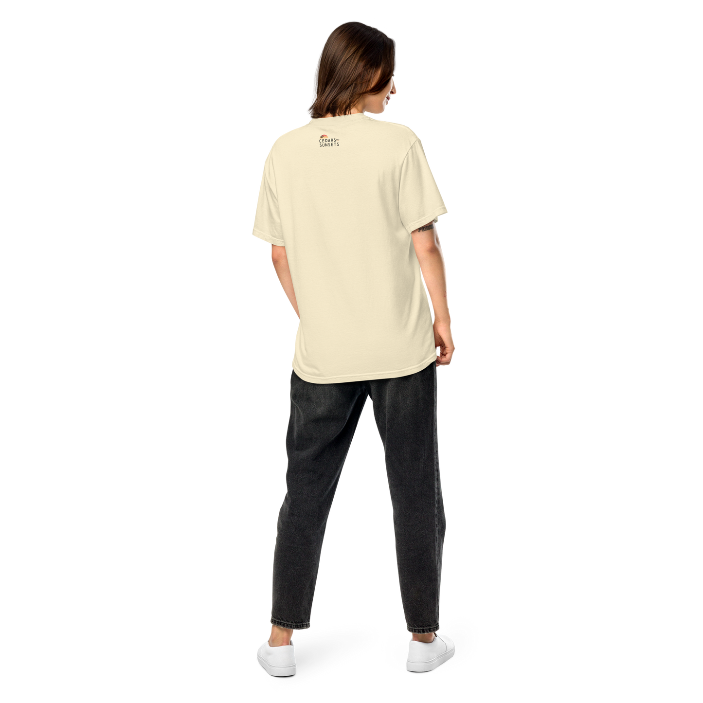 Unisex garment-dyed heavyweight t-shirt