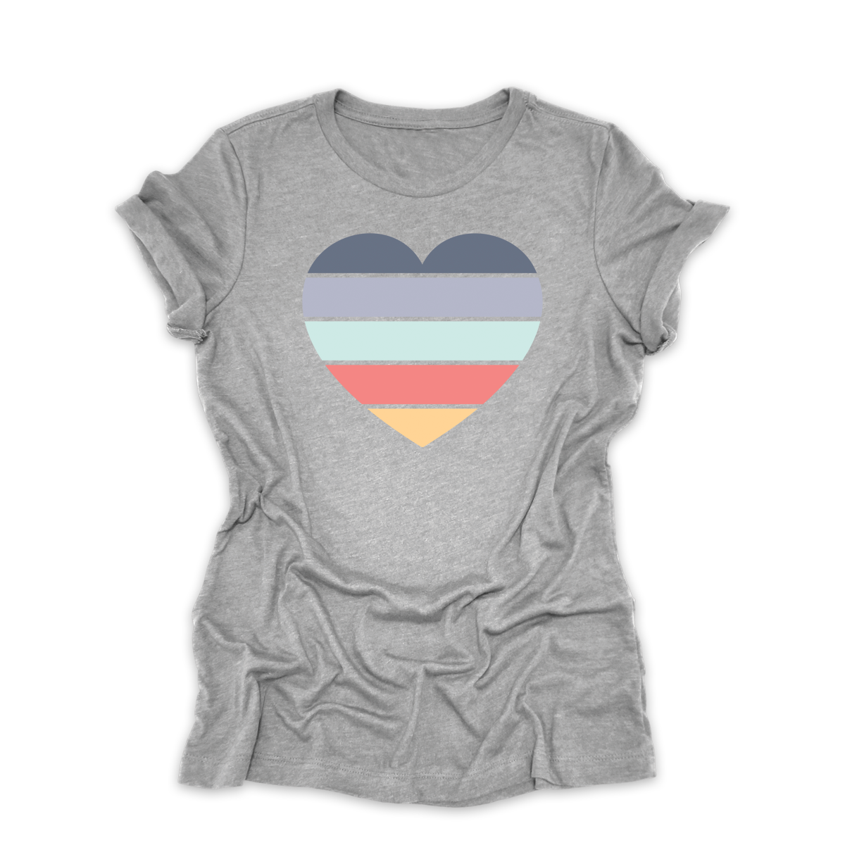 Sunset Heart Women's Relaxed T-Shirt
